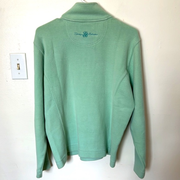 Women's Tommy Bahama Aruba Quarter Zip Sweatshirt Size M - Picture 2 of 5